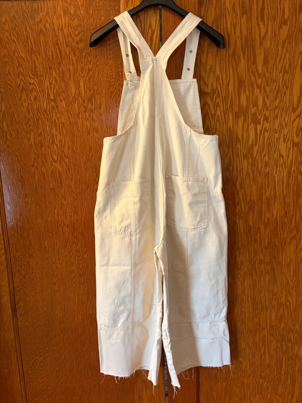 We The Free Rambler Overalls in Cream Size L NWT - Picture 7 of 15